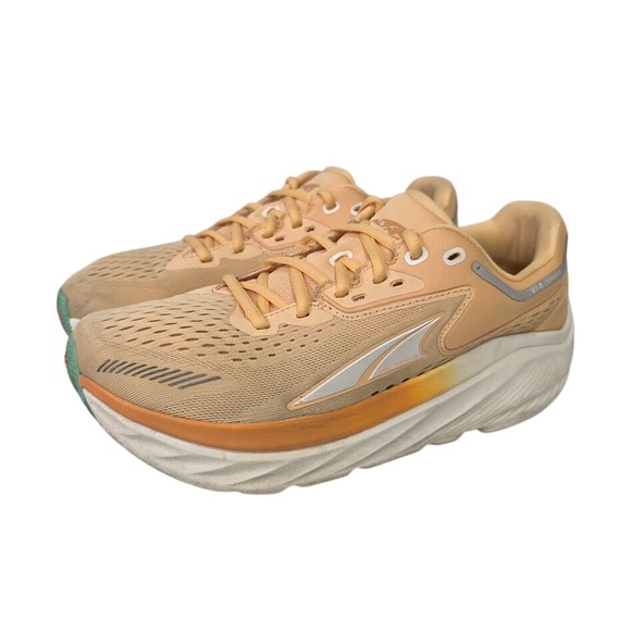 Altra Shoes - Altra Via Olympus Women's Sz 9.5 Running‎ Shoes Peach Trail Max Cushion